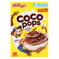 Kelloggs Cereal Coco Pops 营养早餐麦片 巧克力味 375g